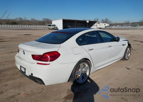 2013 BMW 650I Gran Coupe xDrive из США, поврежденный, VIN WBA6B4C59DD098329